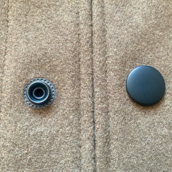 H&M Brown Wool-Blend Coach Jacket - Men’s S - Picture 6 of 8